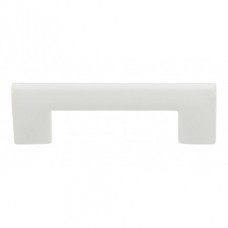 Round Rail Pull 3 Inch (c-c) High White Gloss