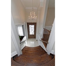 2 Panel door with glass