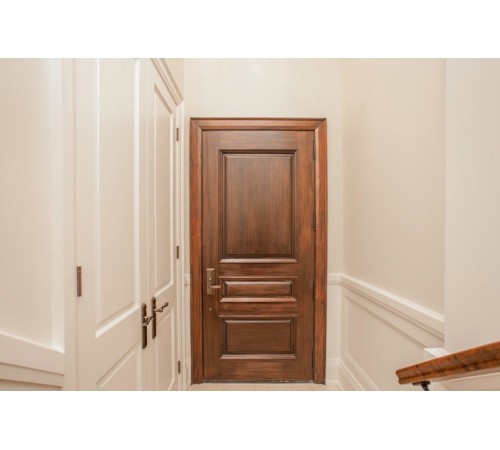 3 panel solid door