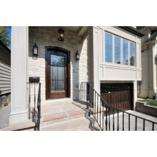 1 panel door with glass