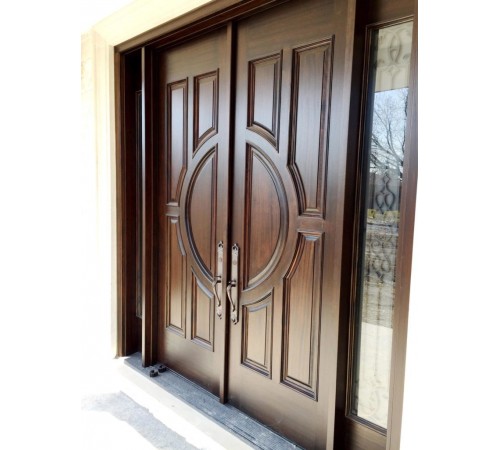 Double door with special design 