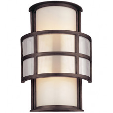 Discus 2 Light 14 inch Graphite Outdoor Wall in Incandescent