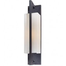 Blade 1 Light 21 inch Forged Iron Outdoor Wall in Incandescent