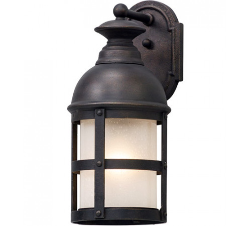 Webster 1 Light 18 inch Vintage Bronze Outdoor Wall Light