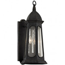 Astor 3 Light 22 inch Vintage Iron Outdoor Wall Sconce