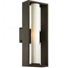 Mondrian 1 Light 18 inch Textured Bronze Outdoor Wall Sconce