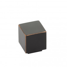 Modern Rectangular Allerton Knob Oil Rubbed Bronze 1