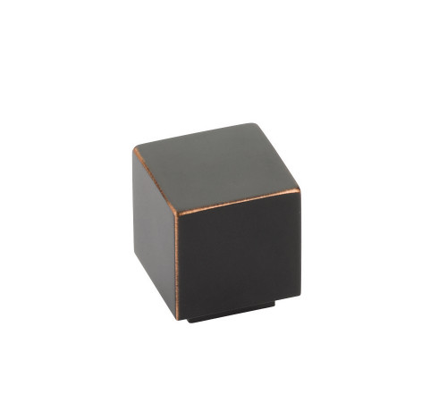 Modern Rectangular Allerton Knob Oil Rubbed Bronze 1