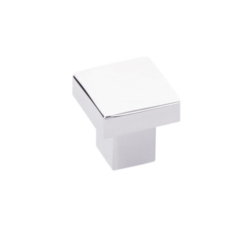 Modern Rectangular Hunter Knob Polished Chrome 1-1/4 Modern Rectangular Hunter Knob Polished Chrome 1-1/4