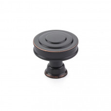 Transitional Heritage Glendon Knob Oil Rubbed Bronze 1 1/4