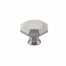 Transitional Heritage Midvale Knob Satin Nickel 1 3/4