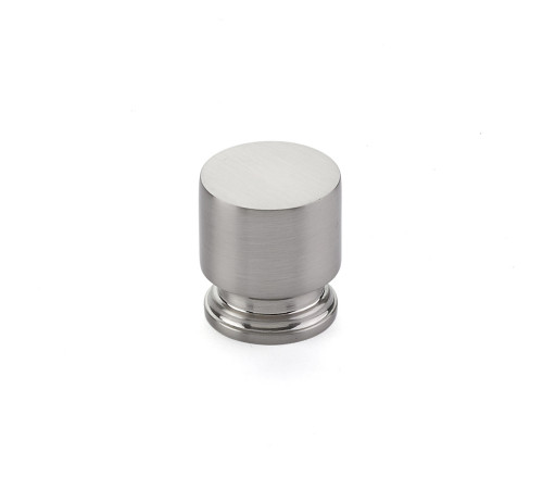 Transitional Heritage Prosser Knob Flat Black 1 1/8