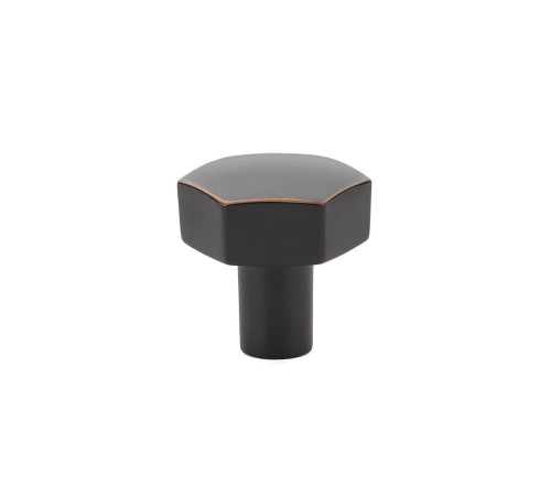 Urban Modern Mod Hex Knob Oil Rubbed Bronze 1 1/2 Urban Modern Mod Hex Knob Oil Rubbed Bronze 1 1/2