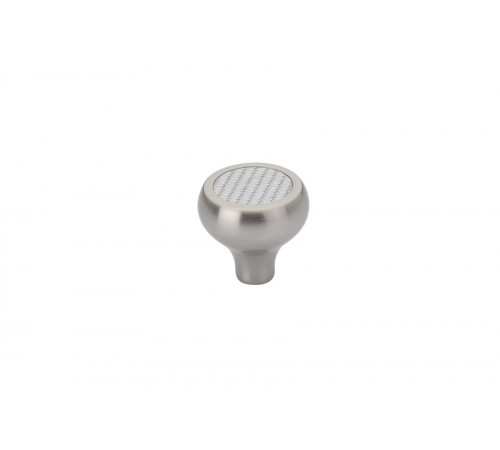 Carbon Fiber Silver Knob 1 1/4 Carbon Fiber Silver Knob 1 1/4