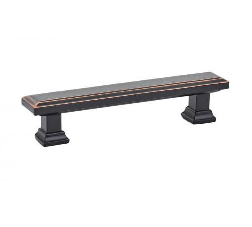 Geometric Rectangular Pull Oil Rubbed Bronze 4 Geometric Rectangular Pull Oil Rubbed Bronze 4