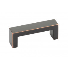 Modern Rectangular Keaton Pull Oil Rubbed Bronze 6