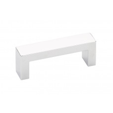 Modern Rectangular Keaton Pull Polished Chrome 4