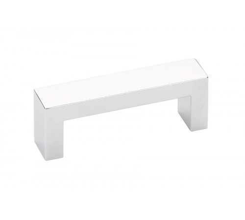 Modern Rectangular Keaton Pull Polished Chrome 4