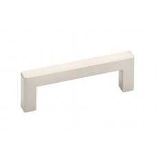 Modern Rectangular Warwick Pull Satin Nickel 3-1/2