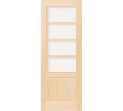 304A Wood Glass Panel