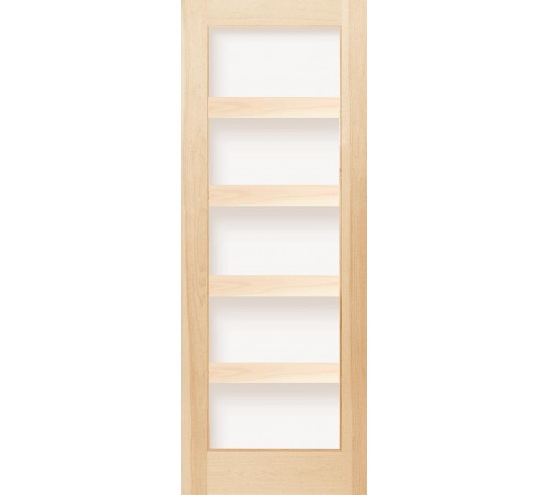 305H Wood Glass Panel