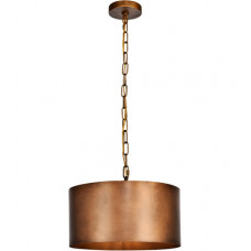 Miro 1 Light 15 inch Manual Brass Pendant Ceiling Light