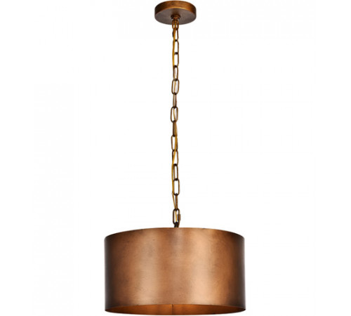 Miro 1 Light 15 inch Manual Brass Pendant Ceiling Light
