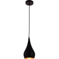 Nora 1 Light 6 inch Black Pendant Ceiling Light