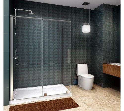 Quadro Shower Glass and Base Quadro Shower Glass and Base