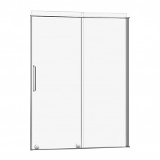 Slim 36 Chrome Clear Straight Side Panel