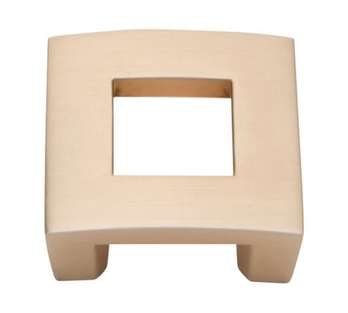 Centinel Square Knob 1 1/4 Inch (c-c) Champagne