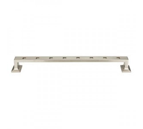 Modern Craftsman Pull 9 5/16 Inch (c-c) Brushed Nickel Modern Craftsman Pull 9 5/16 Inch (c-c) Brushed Nickel