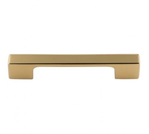 Thin Square Pull 3 3/4 Inch (c-c) French Gold