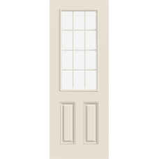 8ft 1/2 View 12-Light 2-Panel