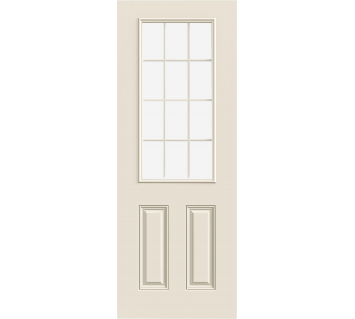 8ft 1/2 View 12-Light 2-Panel