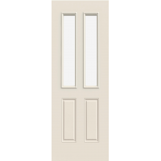 1/2 View Twin Blinds 2-Panel