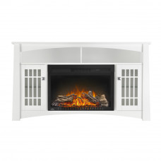 The Adele Electric Fireplace Entertainment Package