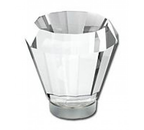 Crystal Brookmont Knob Polished Chrome 1 5/8 Crystal Brookmont Knob Polished Chrome 1 5/8