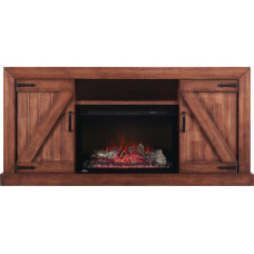 The Lambert Electric Fireplace Entertainment Package