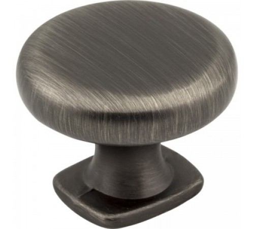 Belcastel 1 Knob Brushed Pewter 1-3/8