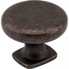 Belcastel 1 Knob Distressed Oil Rubbed Bronze 1-3/8