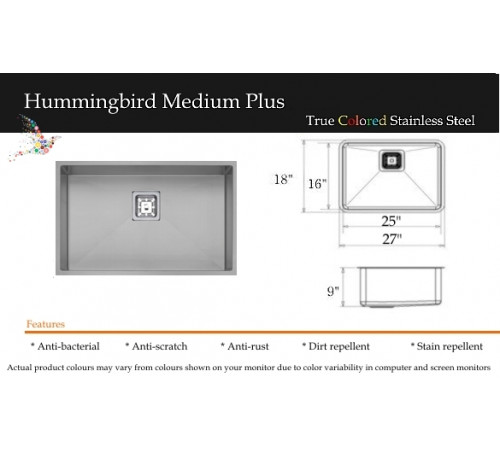 Humming Bird Castle Bay Sink Humming Bird Castle Bay Sink