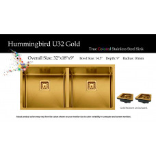 Humming Bird Double Castle Bay Sink